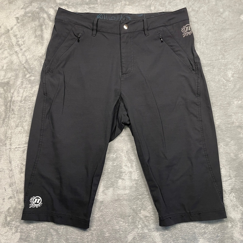 Novara Cycling Mountainbike Women‎ Size Small Black Biking Shorts Capri Commuter